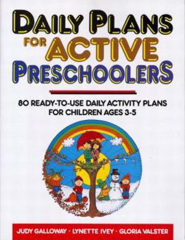 Paperback Daily Plans for Active Preschoolers Book