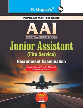 Paperback AAI (Airports Authority of India): Junior Assistant (Fire Service) Recruitment Exam Guide Book