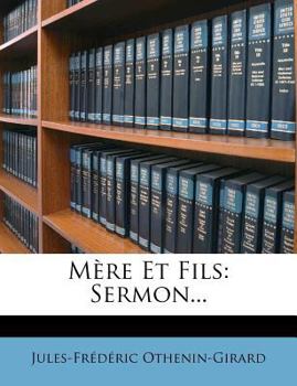 Paperback Mère Et Fils: Sermon... [French] Book