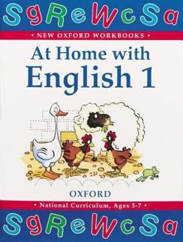 Paperback At Home with English (New Oxford Workbooks) (Vol 1) Book