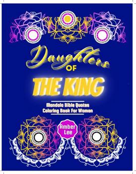 Paperback Daughters Of The King Mandala Bible Quotes Coloring Book For Women Book