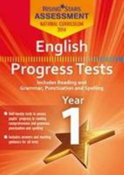 Paperback Rising Stars Assessment English Progress Tests Year 1: Year 1 Book