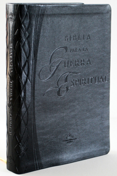 Imitation Leather Rvr 1960 Biblia Para La Guerra Espiritual (Imitación Piel, Negro, Índice) [Spanish] Book