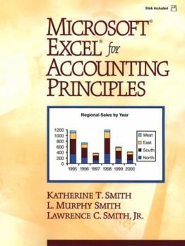 Paperback Microsoft Excel for Accounting Principles Book