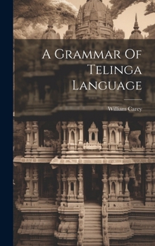 Hardcover A Grammar Of Telinga Language Book