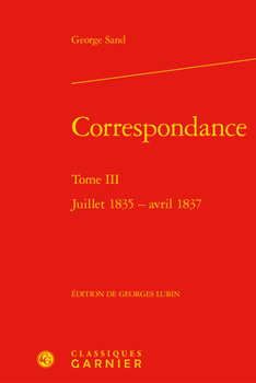 Hardcover Correspondance: Tome III [French] Book