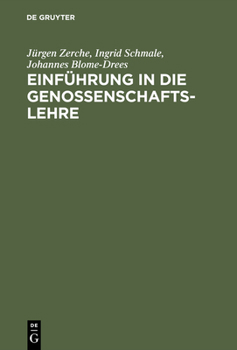 Hardcover Einführung in die Genossenschaftslehre [German] Book