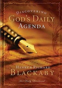 Hardcover Discovering God's Daily Agenda: 365 Daily Devotional Book