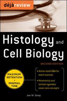 Paperback Deja Review Histology and Cell Biology Book