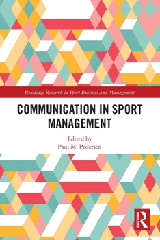 Paperback Communication in Sport Management Book