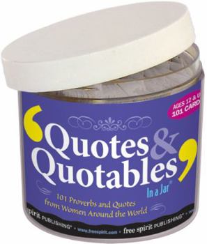 Hardcover Quotes & Quotables in a Jar(r) Book