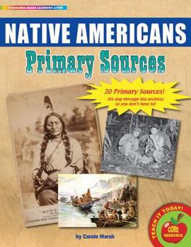 Hardcover Native Americans Primary Sources Pack Book