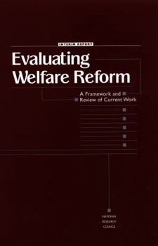 Paperback Evaluating Welfare Reform: A Framework and Review of Current Work, Interim Report Book