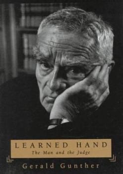 Hardcover Learned Hand: The Man and the Judge Book