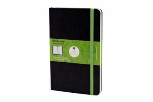 Hardcover Moleskine Evernote Smart Notebook, Large, Ruled, Black, Hard Cover (5 X 8.25) Book