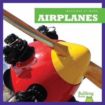 Library Binding Airplanes Book