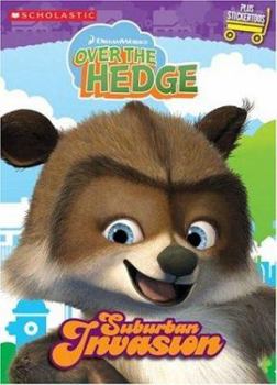 Paperback Color & Activity: Suburban Invasion (Over The Hedge) Book