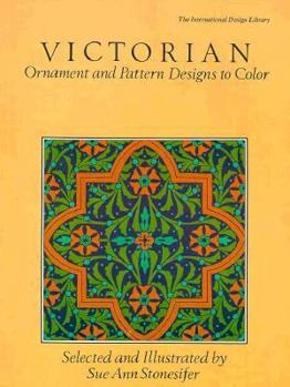 Paperback Victorian Ornament and Pattern Designs to Color Book