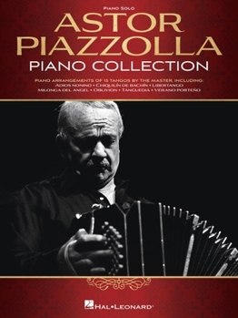 Paperback Astor Piazzolla Piano Collection Book