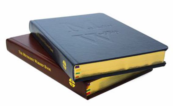 Leather Bound Methodist Worship Book: Red Book