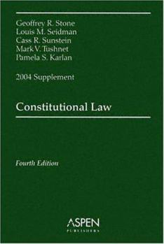 Paperback Constitutional Law Supplement Book