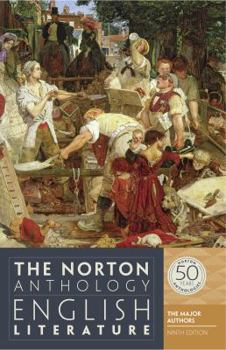 Paperback The Norton Anthology of English Literature, the Major Authors Book