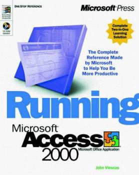 Hardcover Running Microsoft Access 2000 Plus Mastering Set [With (2)] Book