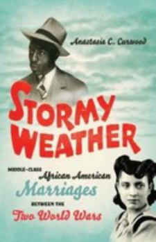 Stormy Weather: Middle-Class African American Marriages Between the Two World Wars