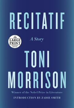 Paperback Recitatif: A Story [Large Print] Book