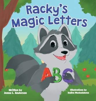 Hardcover Racky's Magic Letters Book