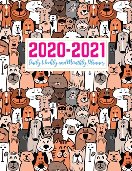 2020-2021 Daily Weekly and Monthly Planner: Pretty Two Year Jan 1, 2020 - Dec 31, 2021 Calendar Organizer and Appointment Schedule Agenda Journal for ... - 24 Months Planner - Creative AG 0005