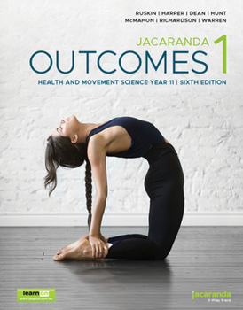 Paperback Jacaranda Outcomes 1 Health and Movement Sciences Preliminary Course, Learnon & Print Book