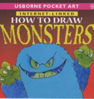 Paperback How to Draw Monsters (Usborne Pocket Art) Book