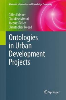Paperback Ontologies in Urban Development Projects Book