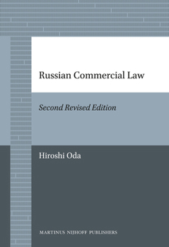 Paperback Russian Commercial Law: Second Edition Book