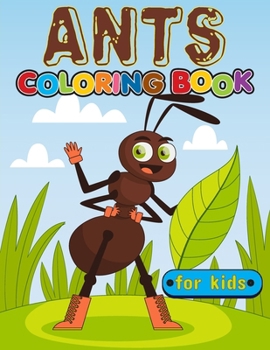 Paperback Ants Coloring Book for kids Book