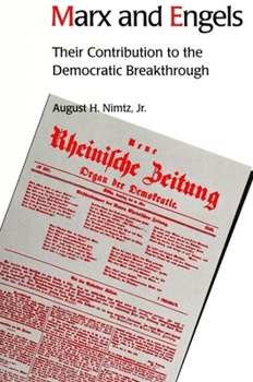 Paperback Marx and Engels: Their Contribution to the Democratic Breakthrough Book