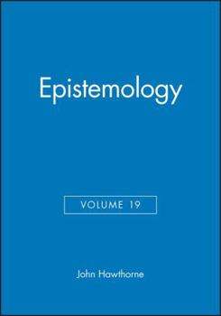 Paperback Epistemology, Volume 19 Book