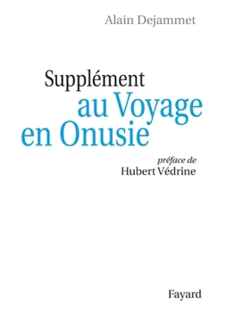 Paperback Supplément au Voyage en Onusie [French] Book