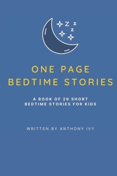 Paperback One Page Bedtime Stories For Kids Book