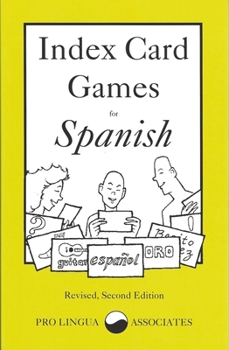 Paperback Index Card Games for Spanish Book