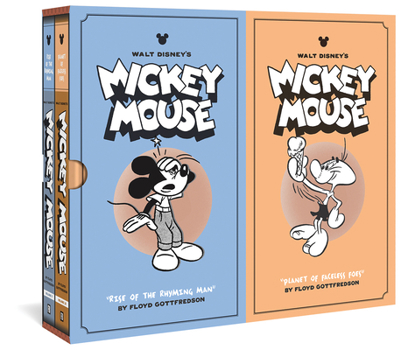 Hardcover Walt Disney's Mickey Mouse, Vol. 9 & 10: Gift Box Set Book