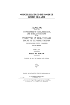 Paperback Online pharmacies and the problem of Internet drug abuse Book