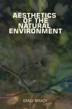 Hardcover Aesthetics of the Natural Environment Book