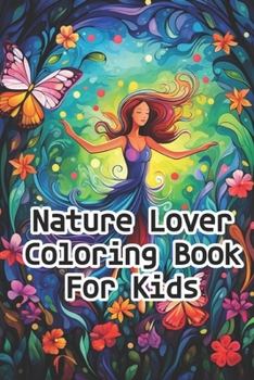 Paperback Nature Lover Coloring Book For Kids Book