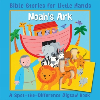 Board book Noah's Ark: A Spot-The-Difference Jigsaw Book