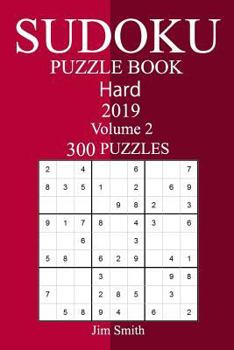 Paperback 300 Hard Sudoku Puzzle Book 2019 Book