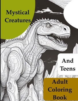 Paperback Adult Coloring Book: Mystical Creatures, and Teens Book