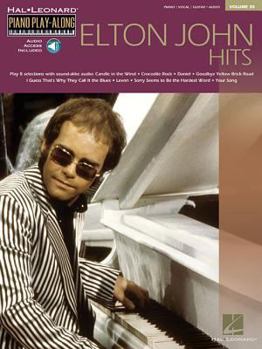 Paperback Elton John Hits: Piano Play-Along Volume 30 (Bk/Online Audio) [With CD] Book