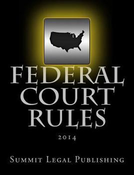 Paperback Federal Court Rules: 2014 Book